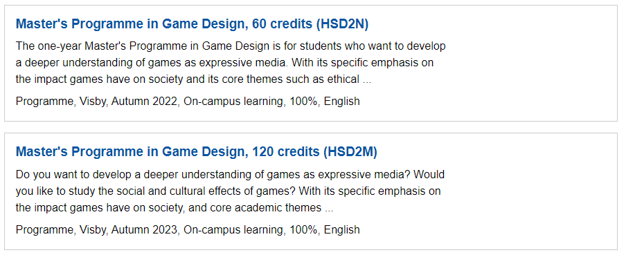 北欧游戏设计大学有哪些？