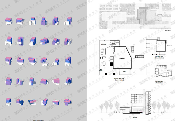 Si同学作品-建筑设计作品集